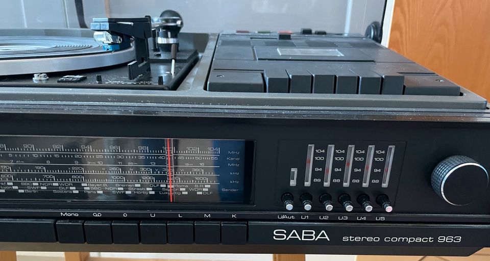 Saba Stereo Compact 963 + Boxen + Ausstattung in Scharnebeck