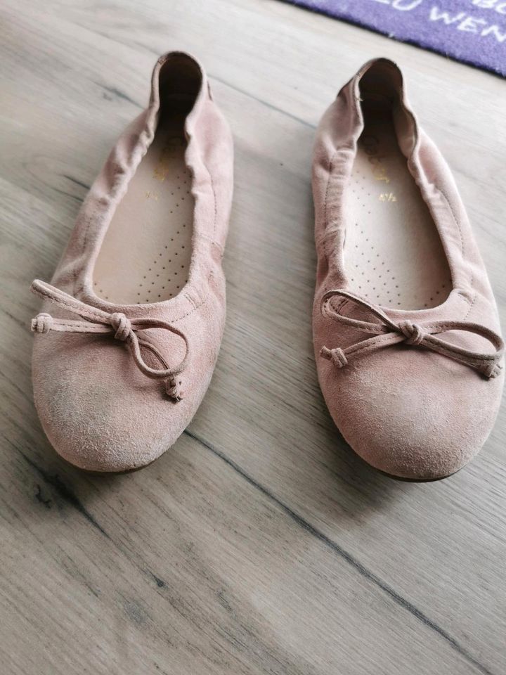 GABOR Ballerinas, Leder,Gr.37,5,altrosa in Wachtberg