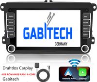 7 Zoll Android 13 Autoradio GPS Drahtlos CARPLAY RDS FM WIFI USB für VW Golf 5/6 V VI, Passat B6, Tiguan, Polo, Jetta, Touran, Candy, Shran, EOS, Skoda Fabia, Octavia Yeti, Seat Leon Dortmund - Brechten Vorschau