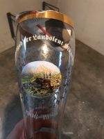 Weizenbier Glas Sammler Berchtesgaden goldrand Bayern - Traunreut Vorschau