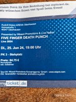Five Finger Death Punsch Oberhausen Innenraum Ticket 25.06.2024 Nordrhein-Westfalen - Herne Vorschau