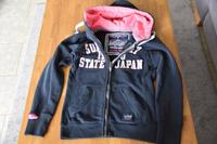 Superdry extra small Sweatjacke dunkelblau Nordrhein-Westfalen - Uedem Vorschau