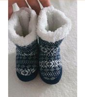 H&M Baby Stoppersocken blau Socken Boots Schuhe Bielefeld - Joellenbeck Vorschau