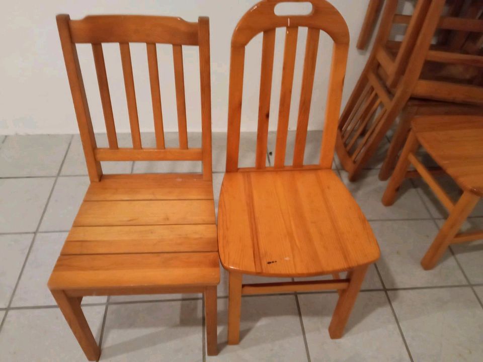 Stühle aus Holz, für alle Zimmer geeignet in Nonnweiler