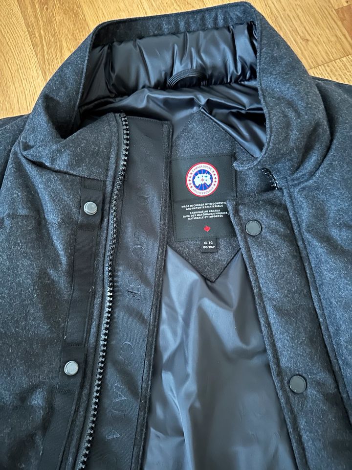 Canada Goose Herren Wolle Daunenweste-Gr. XL-Anthrazit-NEU in Ravensburg