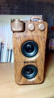 Tragbarer Bluetooth Lautsprecher Retro Soundbox Musikbox FM Radio Frankfurt am Main - Ginnheim Vorschau