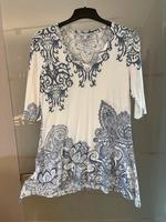 Shirt Heine Größe 44 blau/weiß Nordrhein-Westfalen - Monheim am Rhein Vorschau