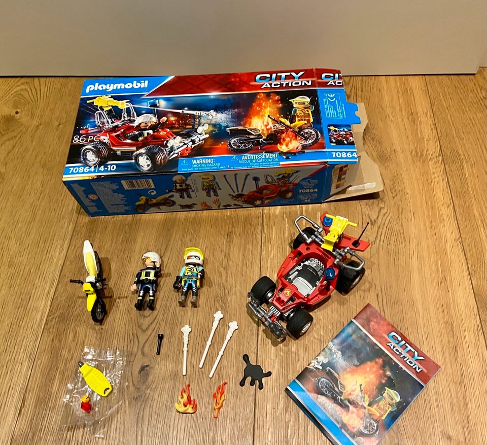 Playmobil City Action Feuerwehreinsatz mit Löschbuggy 70864 in  Baden-Württemberg - Schwäbisch Hall | Playmobil günstig kaufen, gebraucht  oder neu | eBay Kleinanzeigen ist jetzt Kleinanzeigen