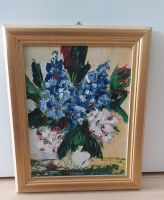 Ölgemalde von R.Lilli Vase mit Blumen Baden-Württemberg - Eppelheim Vorschau