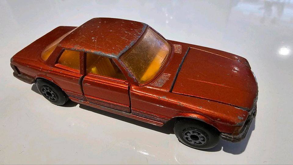 Matchbox Speed Kings Mercedes 350 SLC Orange in Frankfurt am Main