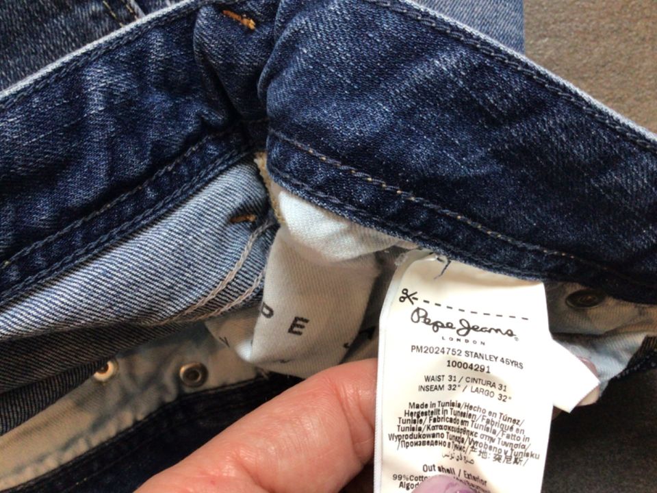 Pepe Herrenjeans 31/32 in Hilter am Teutoburger Wald