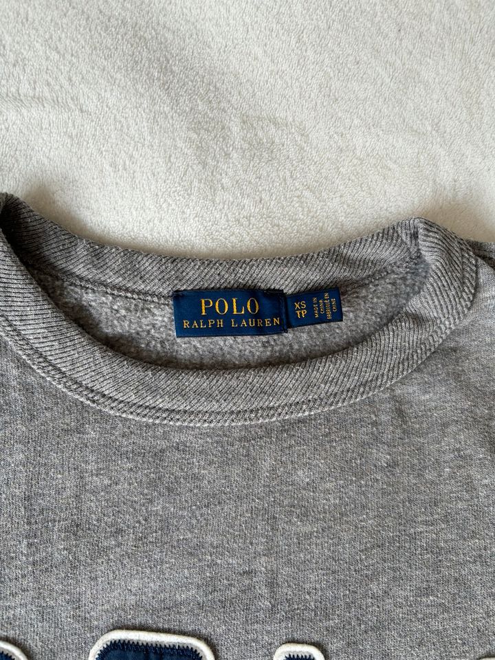 Graues Polo Ralph Lauren Sweatshirt in XS in Bonn