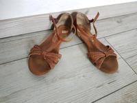 Tamaris Sandaletten gr. 36 Sandalen hellbraun Leder Brandenburg - Senftenberg Vorschau
