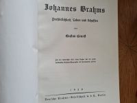 Johannes Brahms Persönlichkeit,  Leben und Schaffen 1930 Brahmsge Leipzig - Grünau-Mitte Vorschau