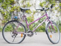 Damenrad 26", lila, Gepäckkorb, 21-Gang, etwas defekt Bayern - Bad Tölz Vorschau