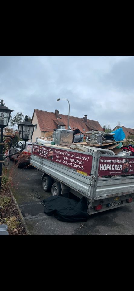 Wohnungsauflösung und Entsorgung Hofacker Salvatore  Straße Erhar in Weiden (Oberpfalz)
