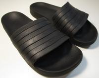 adidas Badeschuhe Gr. 42 black/black Adiletten Pantoletten Bayern - Erding Vorschau
