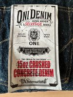 ONI DENIM 288-CCD "CRUSHED CONCRETE DENIM" W34 Selvedge Straight Baden-Württemberg - Konstanz Vorschau