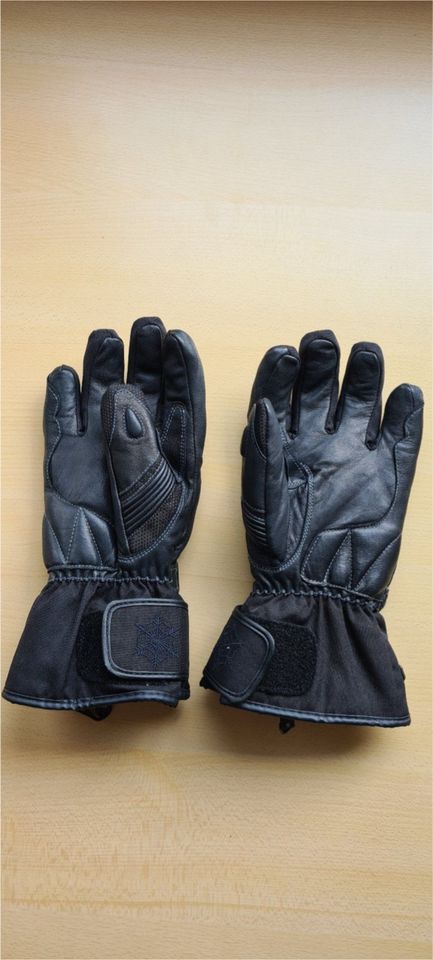 Motorrad Leder/Textilhandschuhe Winter Probiker Gr S – wie NEU in Gelsenkirchen