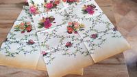 Papiertischdecke und 6 Papierplatzdeckchen, vintage, DDR-Produkt Thüringen - Bad Tennstedt Vorschau