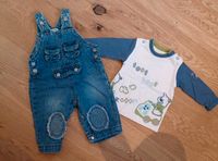 Set Jeans Latzhose Shirt Größe 62 Nürnberg (Mittelfr) - Südoststadt Vorschau