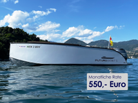 Alu Boot Futuro ZX 20 mit 80 PS Yamaha, CL5, Bodenseezulassung Baden-Württemberg - Hilzingen Vorschau
