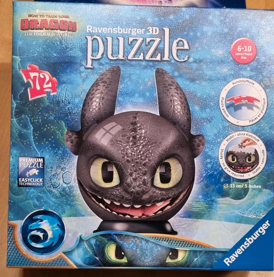 Ravensburger Jigsaw - 3D Puzzle - How To Train Your Dragon