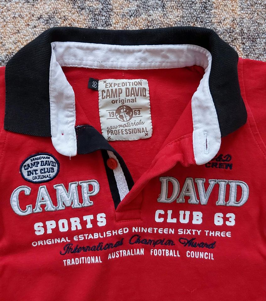 Camp David Sweatjacke und Langarmshirt Kinder 86/92 und 98 in Marienberg