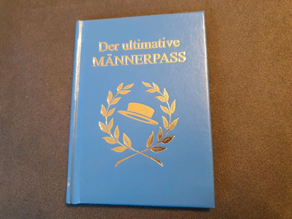 Buch "Der ultimative Männerpass" in Schwetzingen