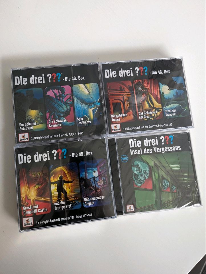 *neu* 10 Folgen Die Drei ??? CDs (eingeschweißt) in Leinfelden-Echterdingen