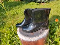 Vintage Gummistiefel Größe 39 / 6 NEU schwarz kurzer Schaft Thüringen - Magdala Vorschau