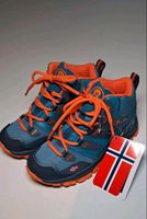 Trollkids Rondane Hiking Schuhe mid high blau orange Gr. 30 Neu Niedersachsen - Göttingen Vorschau