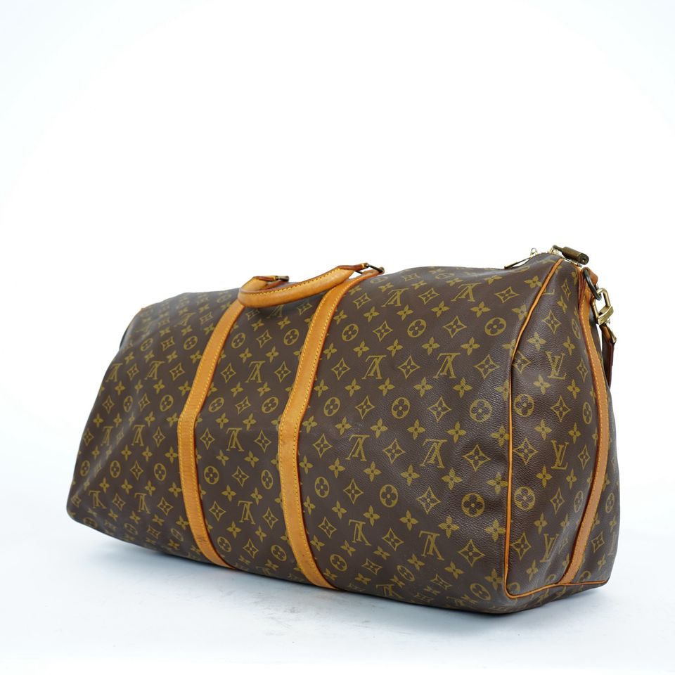 Louis Vuitton Keepall 60 Bandouliere Reisetasche Canvas in Hemau