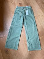 NEU Only Silla Wide Mid Waist Hose, Oil Green, S 32 Hessen - Heusenstamm Vorschau