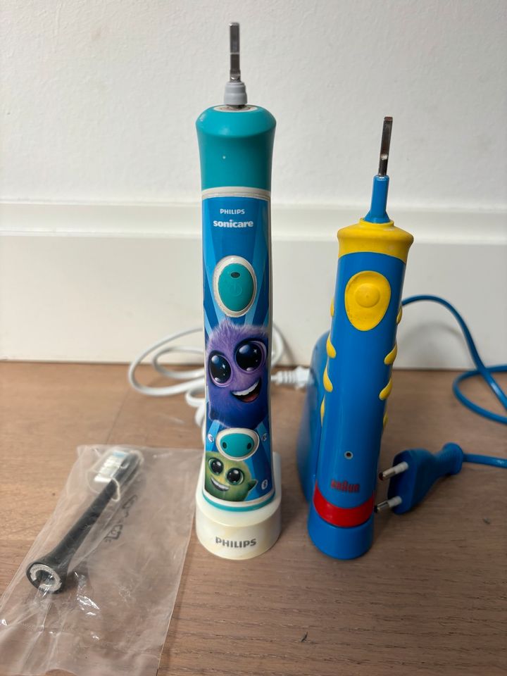 Philips sonicare Oral B kids Kinderzahnbürste elektrisch blau NEU in Düsseldorf