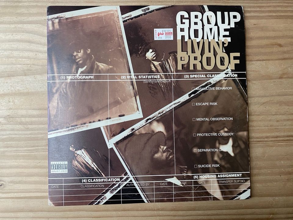 Group Home Livin Proof US Original LP 1995 Absoluter Klassiker! in Rostock