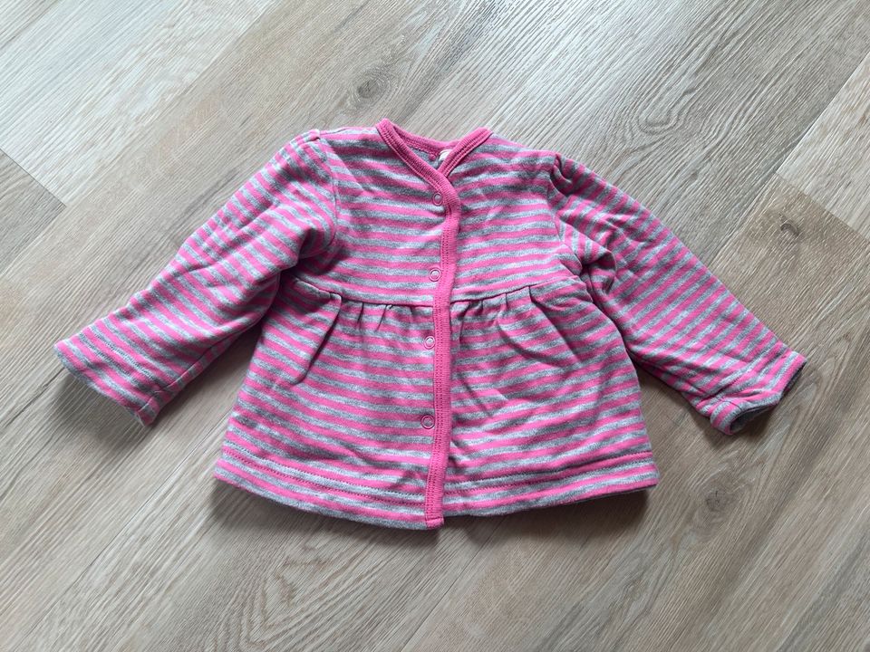 Wende Jacke grau pink Gr.62 in Jena