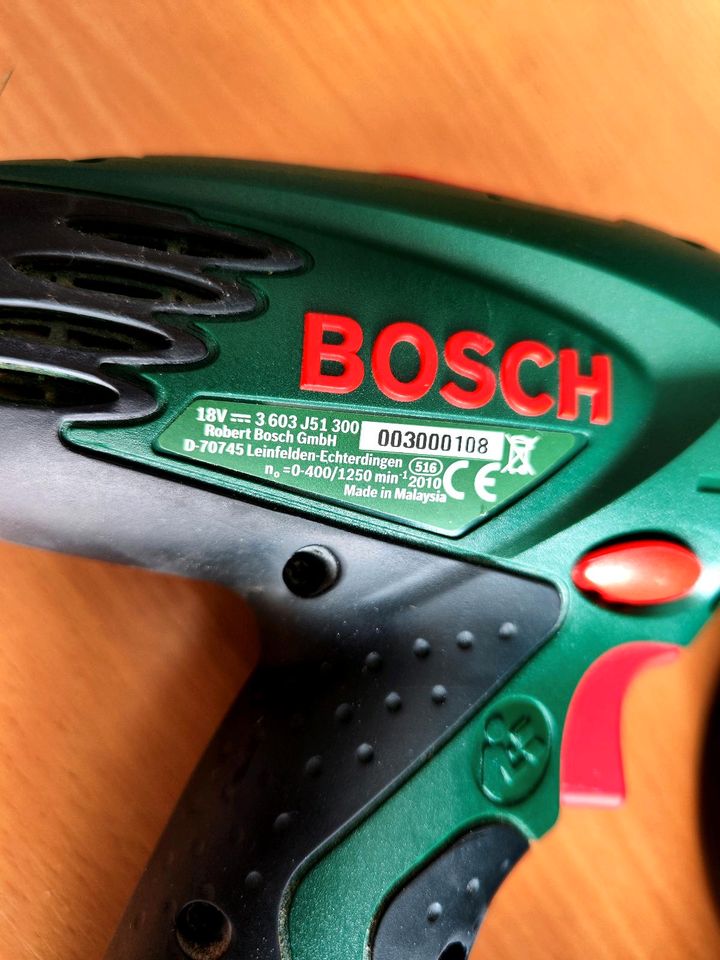 Bosch PSR Akku Schrauber+ 2 Akkus + Ladegerät in Weitnau