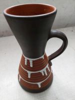 Vase, Blumenvase, braun, Keramik/Ton, Handarbeit, alt, 60er Jahre Nordrhein-Westfalen - Ense Vorschau