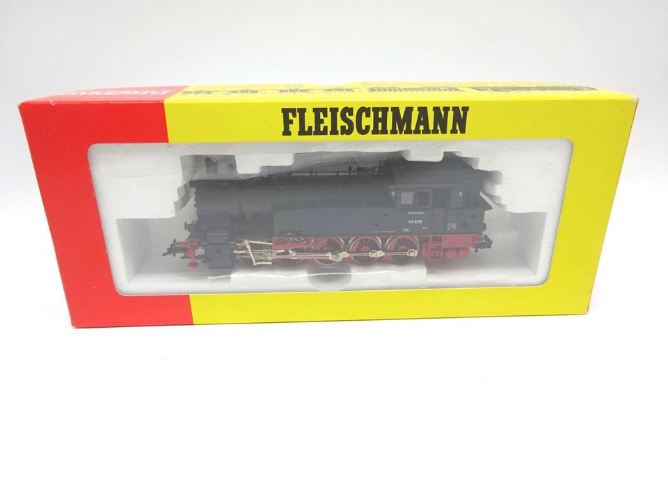 ⭐ Fleischmann H0 96 4094, "DB" Dampflok BR 94 838, unbespielt ⭐ in Wentorf bei Sandesneben