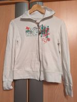 Pocopiano Sweatshirt - Jacke Gr. 164 weiß Wandsbek - Hamburg Hummelsbüttel  Vorschau