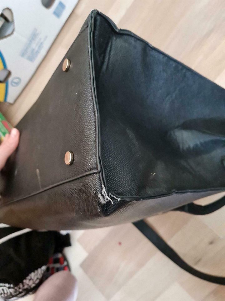 Tasche Handtasche schwarz in Hessisch Lichtenau