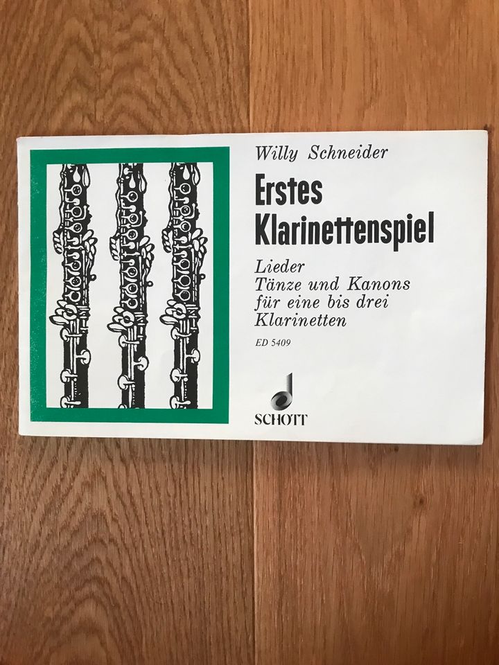 Erstes Klarinettenspiel Willy Schneider in Bad Waldsee