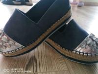 Espandrilles Schuhe Damen Gr.38 Neu geflochten Wildleder Sachsen-Anhalt - Gommern Vorschau