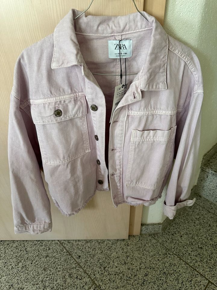 Zara Jeansjacke Rosa in Jestetten