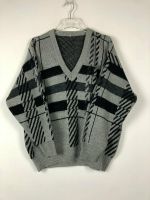 Vintage V-Neck Pullover - Retro Sweater - Top - Oldschool - Gr. L Niedersachsen - Neuenhaus Vorschau