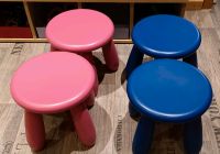 5 Ikea Hocker 3 pink, 3 blau Hessen - Romrod Vorschau