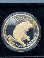 KOALA - 3 OZ - TEILVERGOLDET JUBILÄUM - 15 JAHRE KOALA Limited Rheinland-Pfalz - Altenkirchen Vorschau