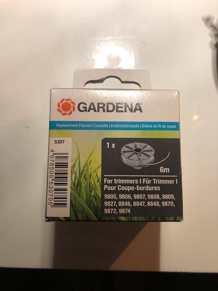 Gardenien Ersatzfadenspule neu 6mm in Memmingen