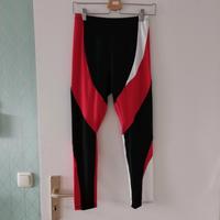Damen Sportleggings (rot schwarz weiß, Muster, Shein, neuwertig) Kreis Pinneberg - Pinneberg Vorschau